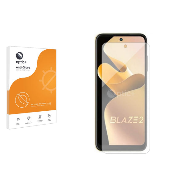 Optic+ Anti-Glare Screen Protector for Lava Blaze 2 5G