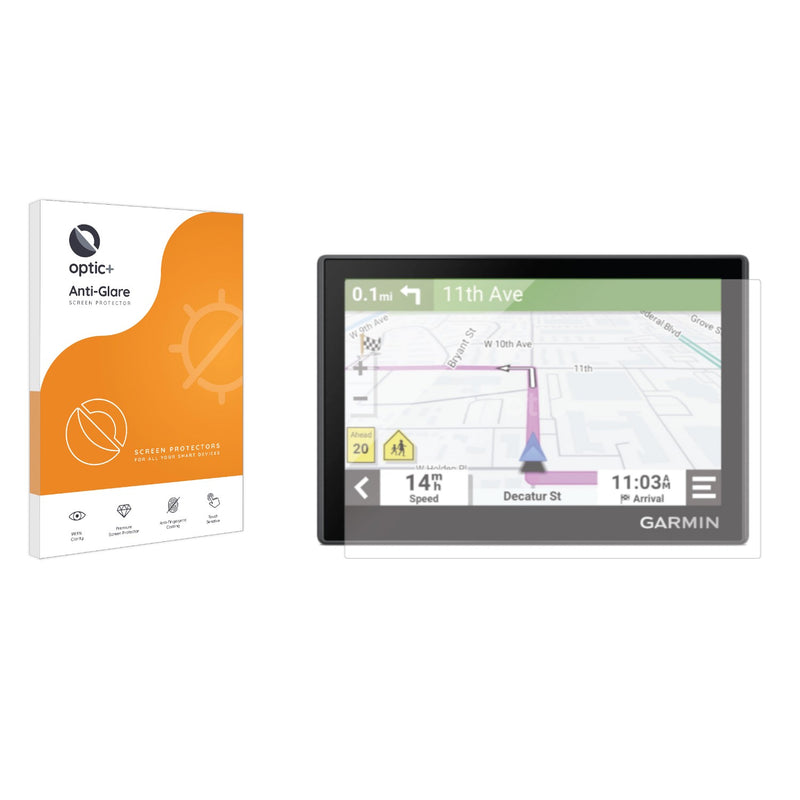 Optic+ Anti-Glare Screen Protector for Garmin Drive 53 5"