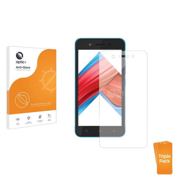 3pk Optic+ Anti-Glare Screen Protectors for Itel A23 Pro