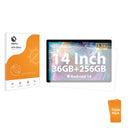 3-pack of Anti-Glare Screen Protectors for RUSHAR A140 14