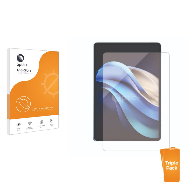 3pk Optic+ Anti-Glare Screen Protectors for Vivo Pad 3