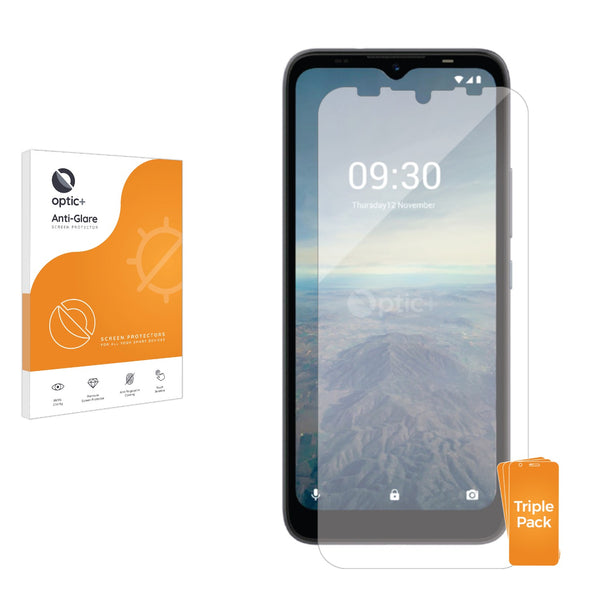 3pk Optic+ Anti-Glare Screen Protectors for One NZ Smart T23