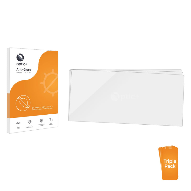 3-pack of Anti-Glare Screen Protectors for Volkswagen Golf R-line 2019-2024 Infotainment System
