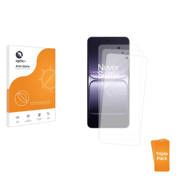 3-pack of Anti-Glare Screen Protectors for OnePlus Ace  5 Racing
