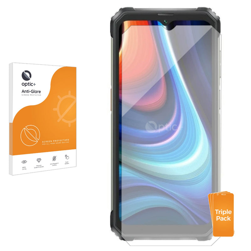 3pk Optic+ Anti-Glare Screen Protectors for Blackview BV9200