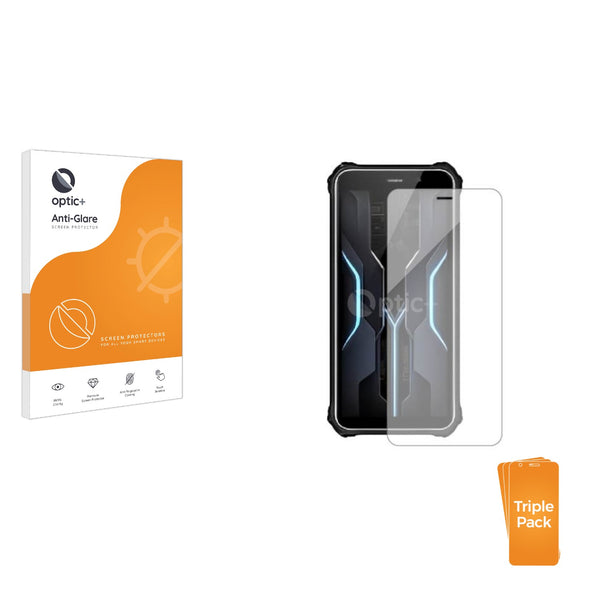 3pk Optic+ Anti-Glare Screen Protectors for Fossibot F101P