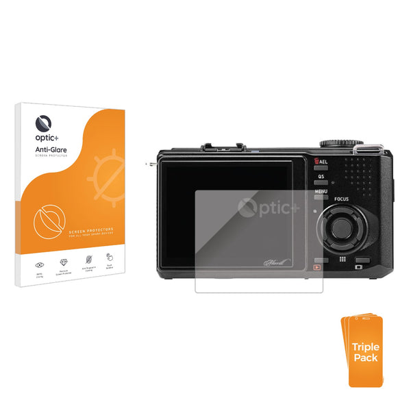 3pk Optic+ Anti-Glare Screen Protectors for Sigma DP2 Merrill