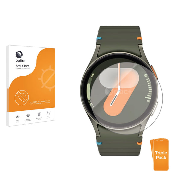 3-pack of Anti-Glare Screen Protectors for Samsung Galaxy Watch7 40mm