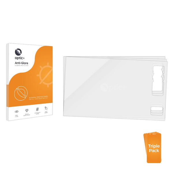 3-pack of Anti-Glare Screen Protectors for Humminbird XPLORE 12