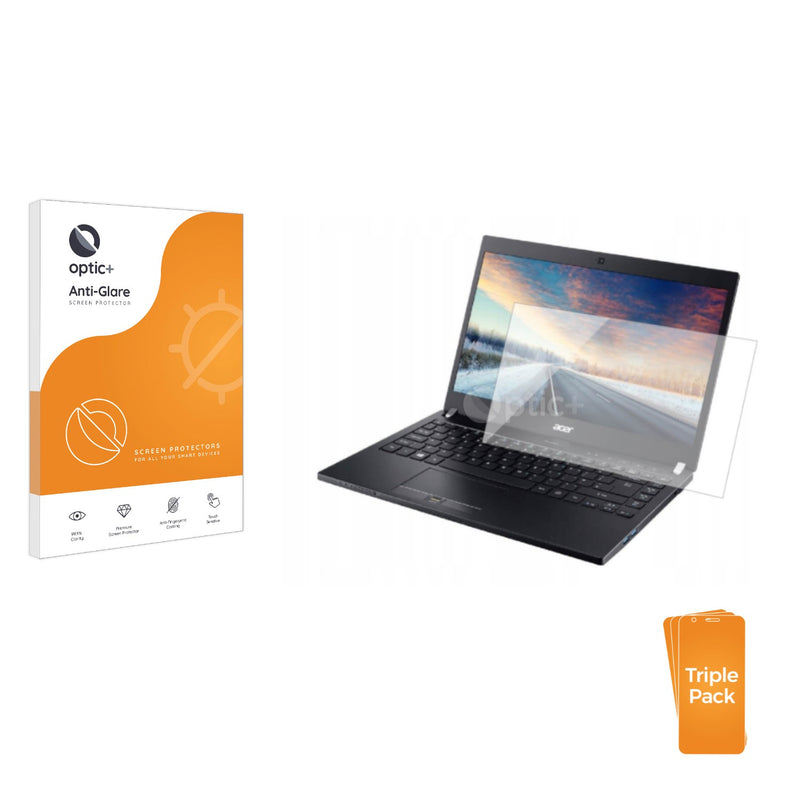 3-pack of Anti-Glare Screen Protectors for Acer TravelMate P648-MG-71S5