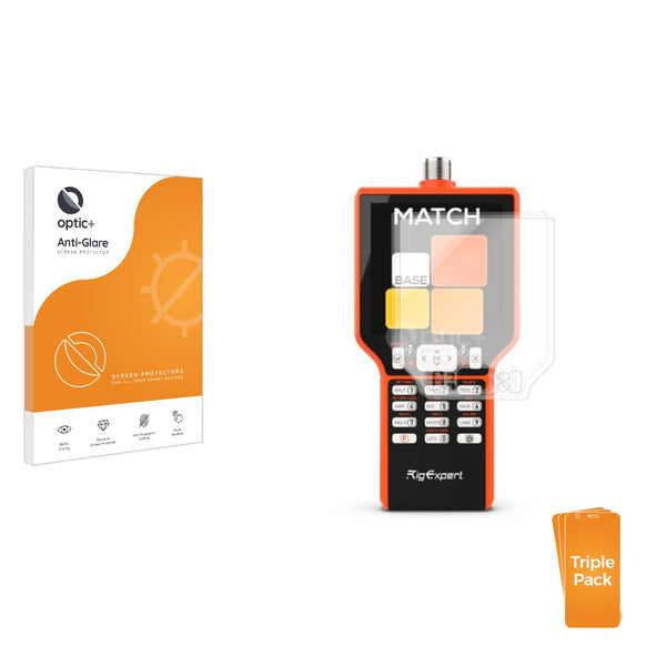 3-pack of Anti-Glare Screen Protectors for RigExpert MATCH