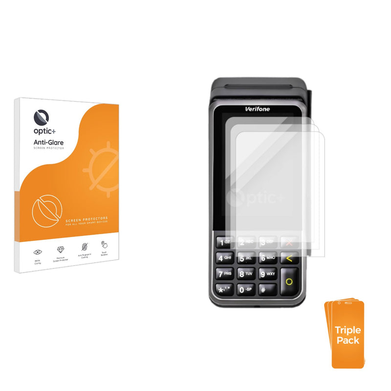3-pack of Anti-Glare Screen Protectors for Adyen V400m