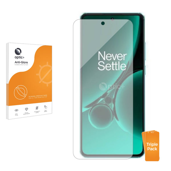 3pk Optic+ Anti-Glare Screen Protectors for OnePlus Nord 3 5G