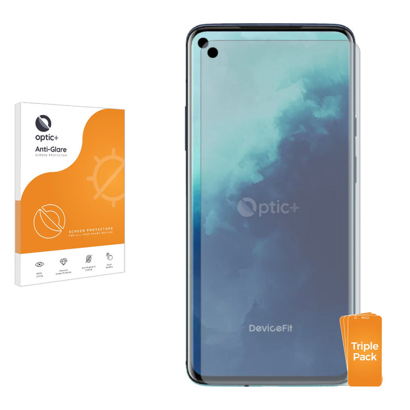 3pk Optic+ Anti-Glare Screen Protectors for OnePlus 8 Pro