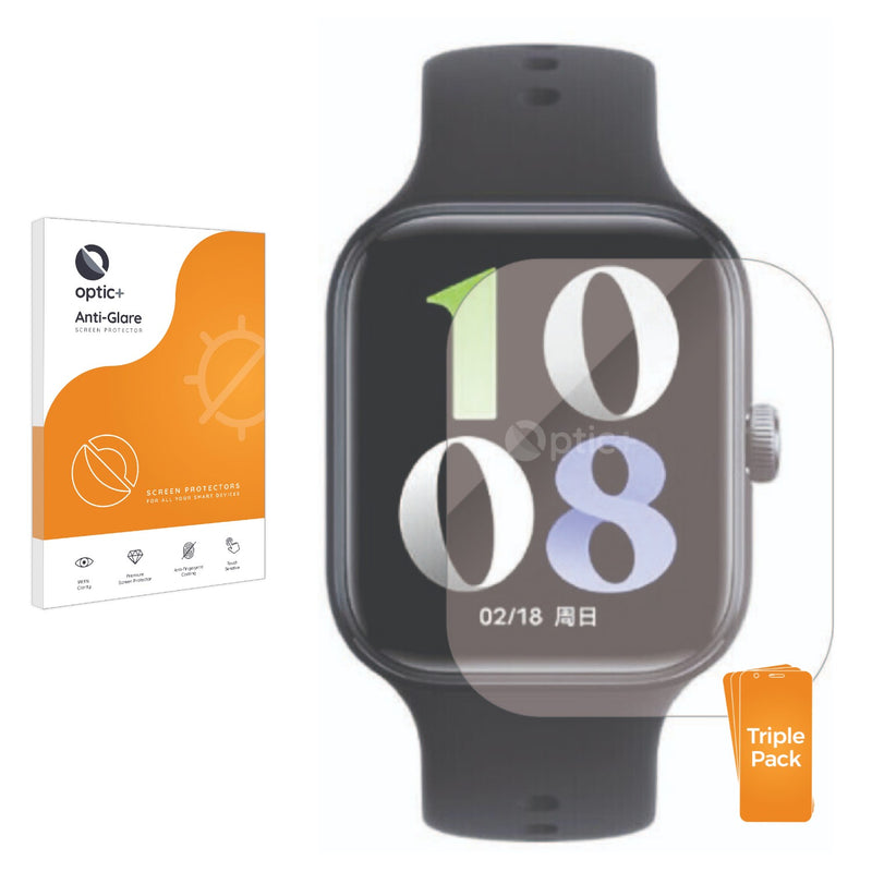 3-pack of Anti-Glare Screen Protectors for Vivo Watch GT 1.85"