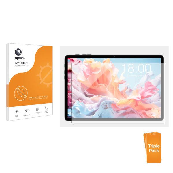 3pk Optic+ Anti-Glare Screen Protectors for Teclast P30T