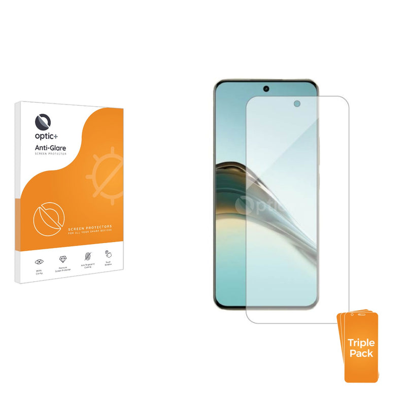 3-pack of Anti-Glare Screen Protectors for realme 13 Pro Plus