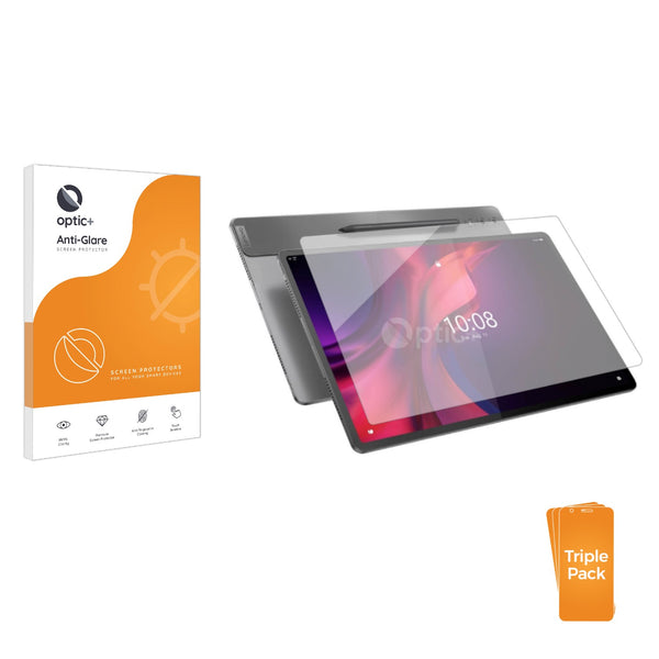 3pk Optic+ Anti-Glare Screen Protectors for Lenovo Tab Extreme