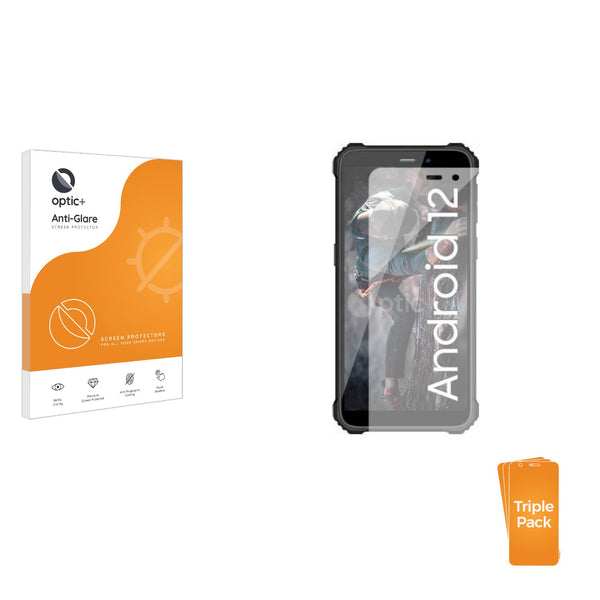 3pk Optic+ Anti-Glare Screen Protectors for Oukitel WP20