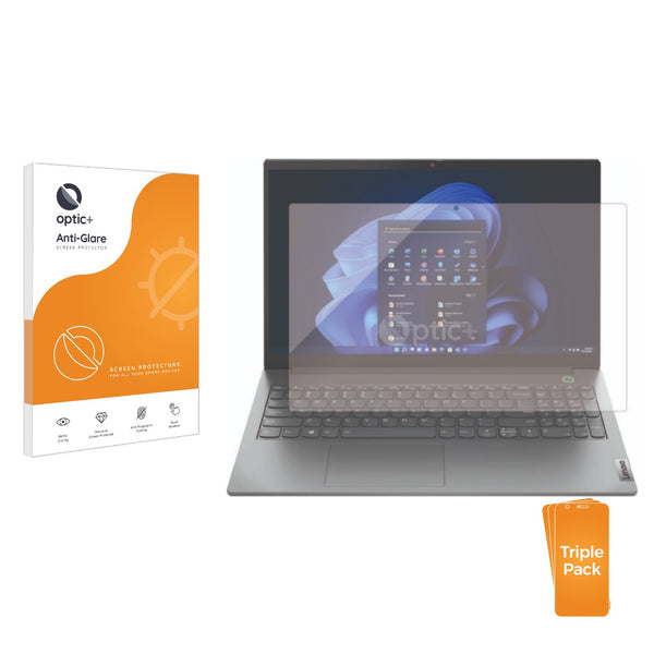 3pk Optic+ Anti-Glare Screen Protectors for Lenovo ThinkBook 15 Gen 4