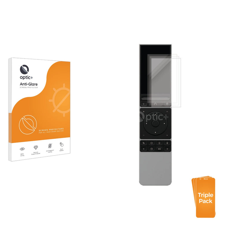 3-pack of Anti-Glare Screen Protectors for Unfolded Circle Remote 3