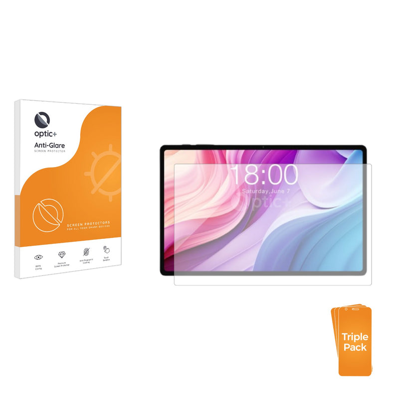 3pk Optic+ Anti-Glare Screen Protectors for Teclast T60