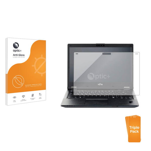 3-pack of Anti-Glare Screen Protectors for Fujitsu Lifebook E5410