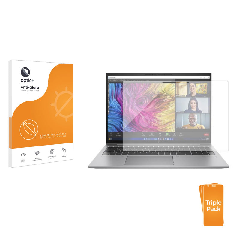 3-pack of Anti-Glare Screen Protectors for HP Zbook Firefly 16 G11