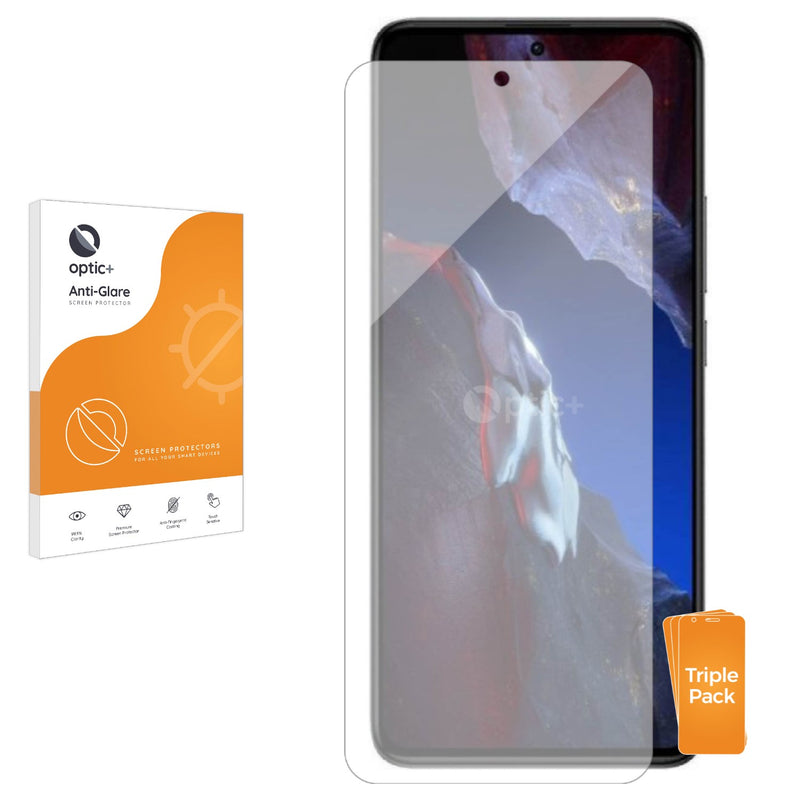 3pk Optic+ Anti-Glare Screen Protectors for Xiaomi Poco F5