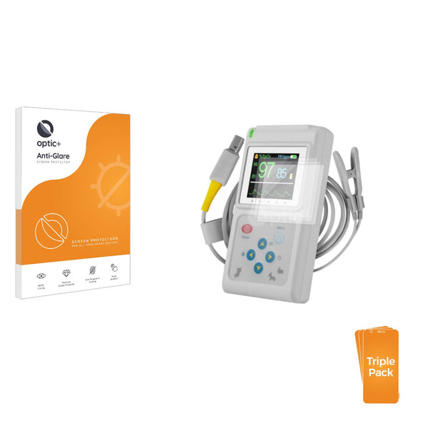 3-pack of Anti-Glare Screen Protectors for Pulox PO-600VET