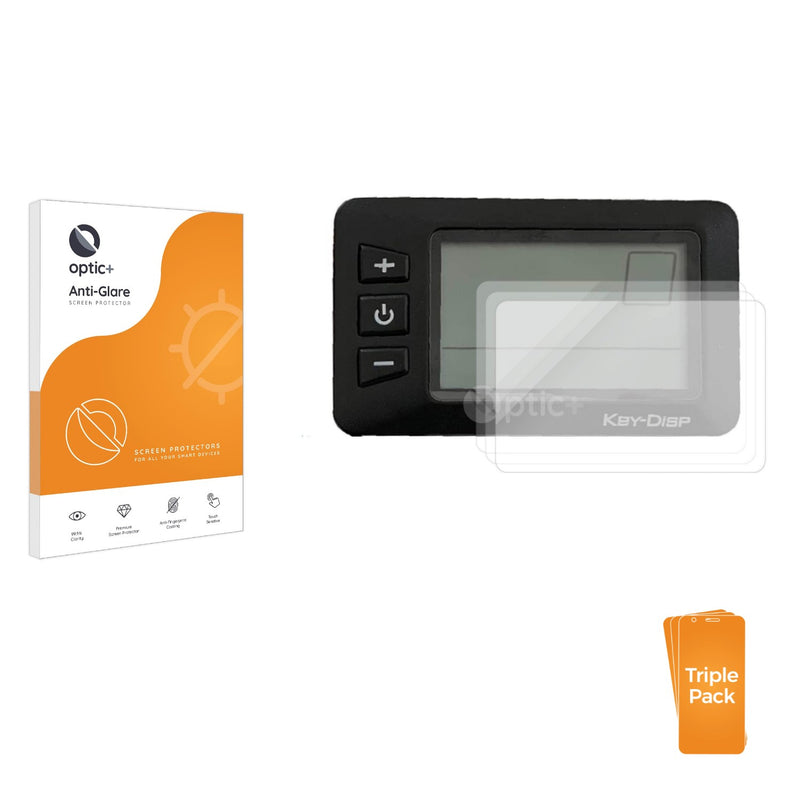 3-pack of Anti-Glare Screen Protectors for Dpofirs Bike Computer