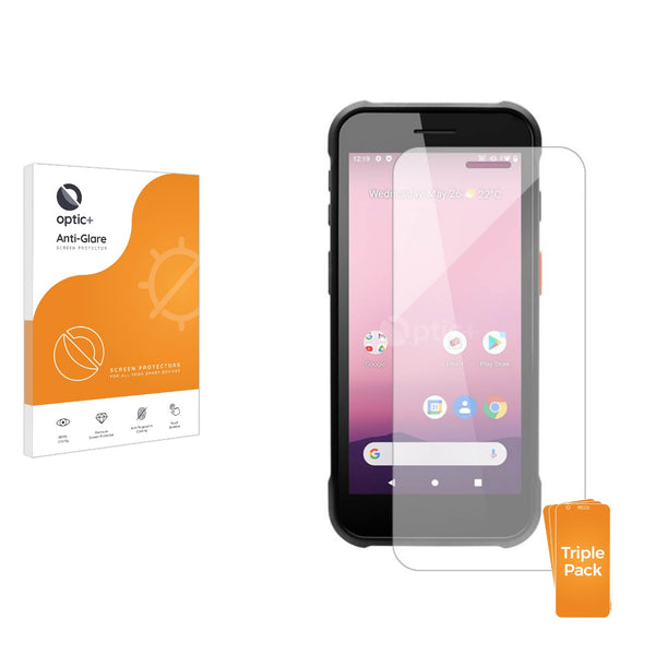 3pk Optic+ Anti-Glare Screen Protectors for Point Mobile PM75