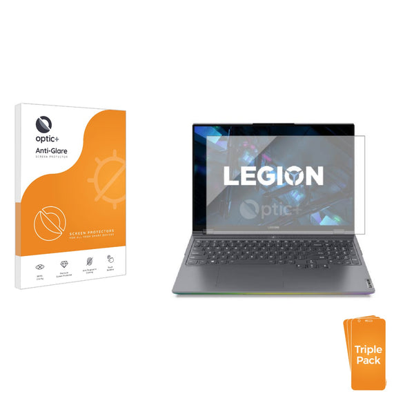 3pk Optic+ Anti-Glare Screen Protectors for Lenovo Legion 7i Gen 6 16