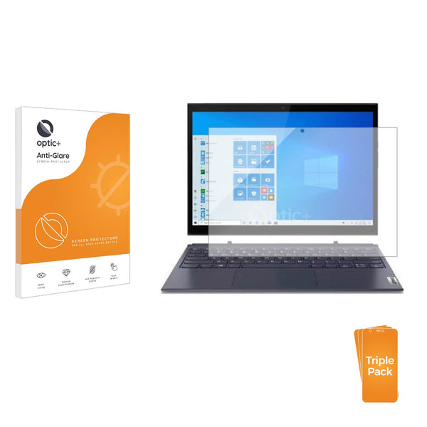 3pk Optic+ Anti-Glare Screen Protectors for Lenovo Yoga Duet 7