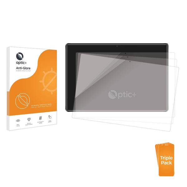 3-pack of Anti-Glare Screen Protectors for fezawio F10 10.1"