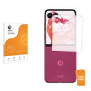 3pk Optic+ Anti-Glare Screen Protectors for Motorola Razr+ 2025