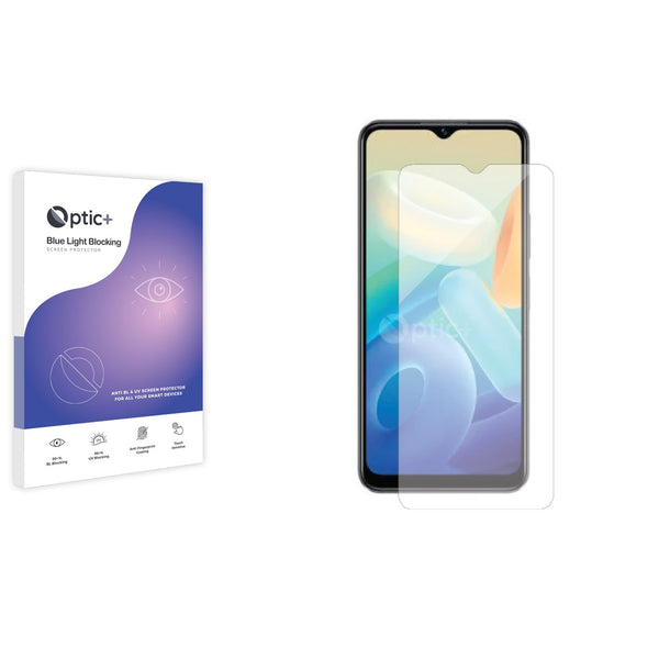 Optic+ Blue Light Blocking Screen Protector for Vivo Y16