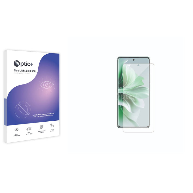 Optic+ Blue Light Blocking Screen Protector for Oppo Reno 11 F