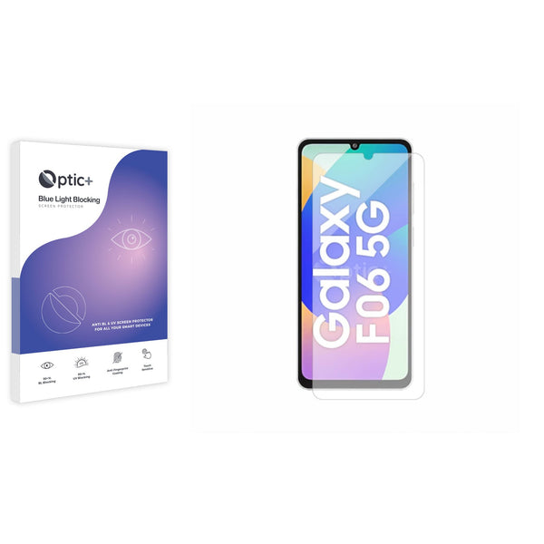 Blue Light Blocking Screen Protector for Samsung Galaxy F06 5G.