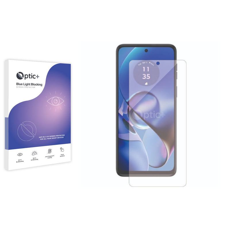 Optic+ Blue Light Blocking Screen Protector for Motorola Moto G64