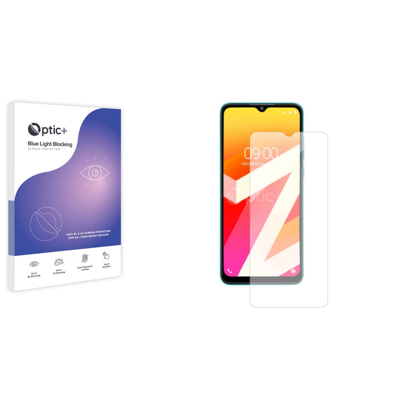 Blue Light Blocking Screen Protector for Lava Z6.