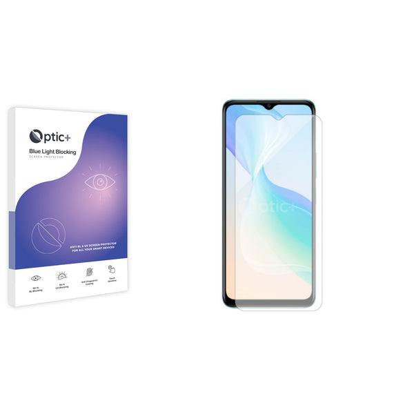 Optic+ Blue Light Blocking Screen Protector for Vivo Y100i