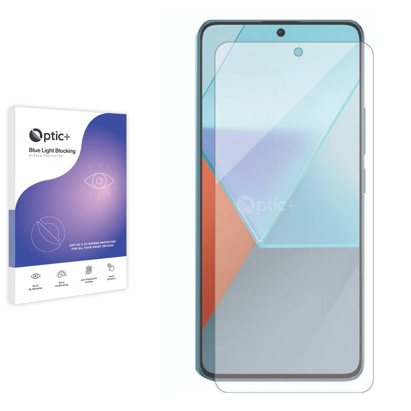 Optic+ Blue Light Blocking Screen Protector for Xiaomi Redmi Note 13 Pro