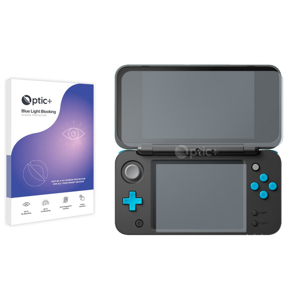 Optic+ Blue Light Blocking Screen Protector for New Nintendo 2DS XL