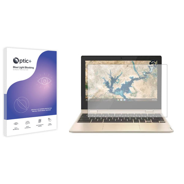 Optic+ Blue Light Blocking Screen Protector for Lenovo IdeaPad Flex 3i Chromebook 11