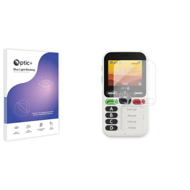 Blue Light Blocking Screen Protector for Doro Leva X10.