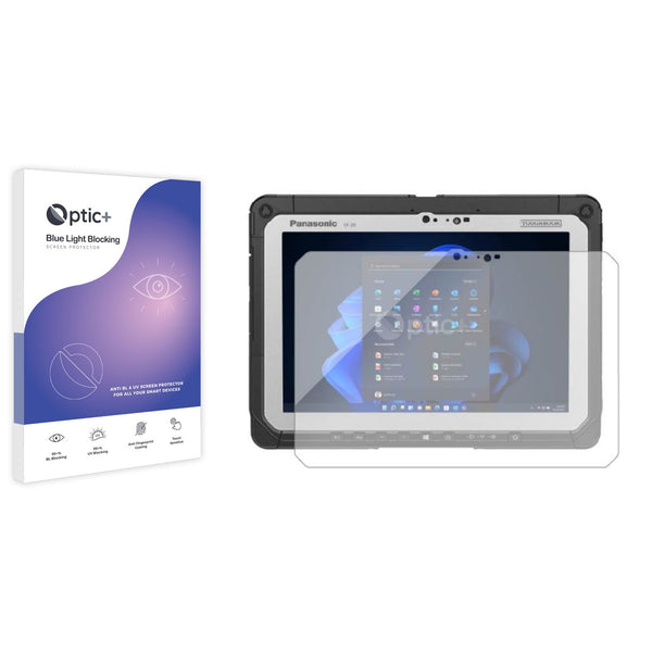 Blue Light Blocking Screen Protector for Panasonic Toughbook CF-20 MK2.