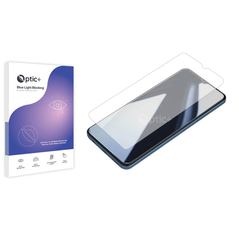 Optic+ Blue Light Blocking Screen Protector for Oukitel C36 (2023)