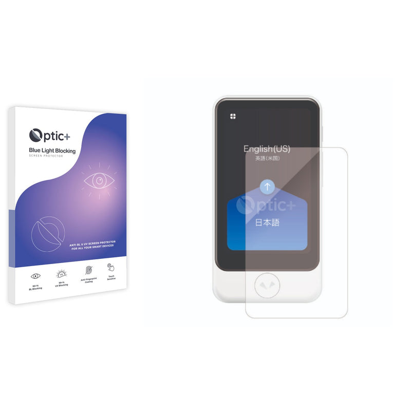 Optic+ Blue Light Blocking Screen Protector for Pocketalk Plus