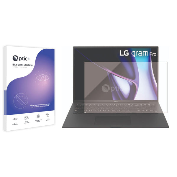 Optic+ Blue Light Blocking Screen Protector for LG gram Pro 17 2024